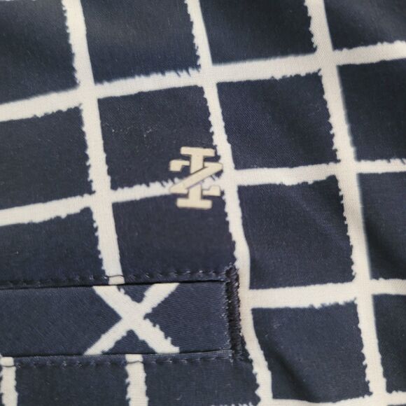 CLEARANCE IZOD Womens Golf Swing Flex Comfort Skort Navy Blue Grid Size 12 - Picture 4 of 7